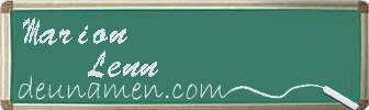 Marion Lenn Visitenkarte